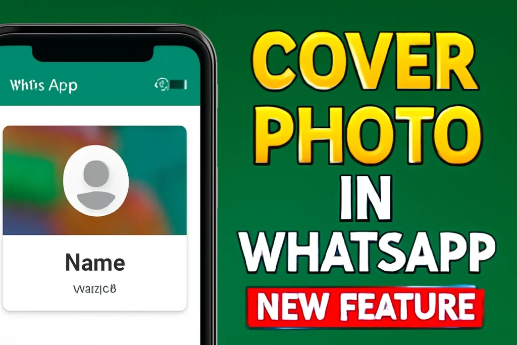 WhatsApp में अब लगेंगे कवर फोटो: एक नया फीचर | Whatsup App Most Important New Update
