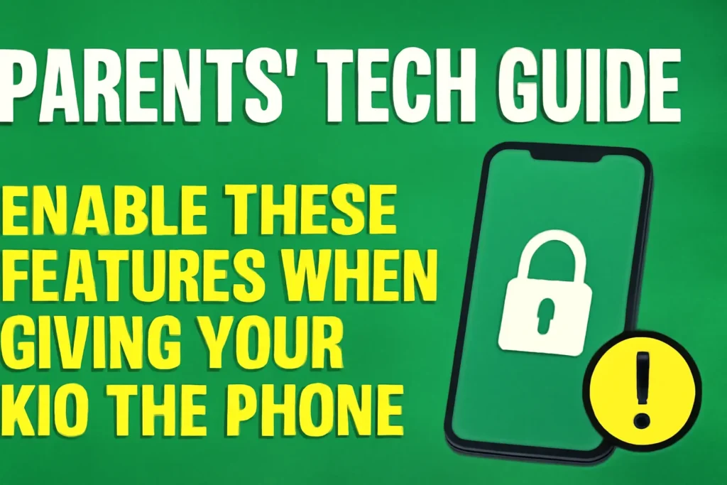पैरेंट्स की टेक गाइड: बच्चों को फोन देते वक्त ये फीचर्स ऑन करें | social media Most Important New Update for Child & Parents