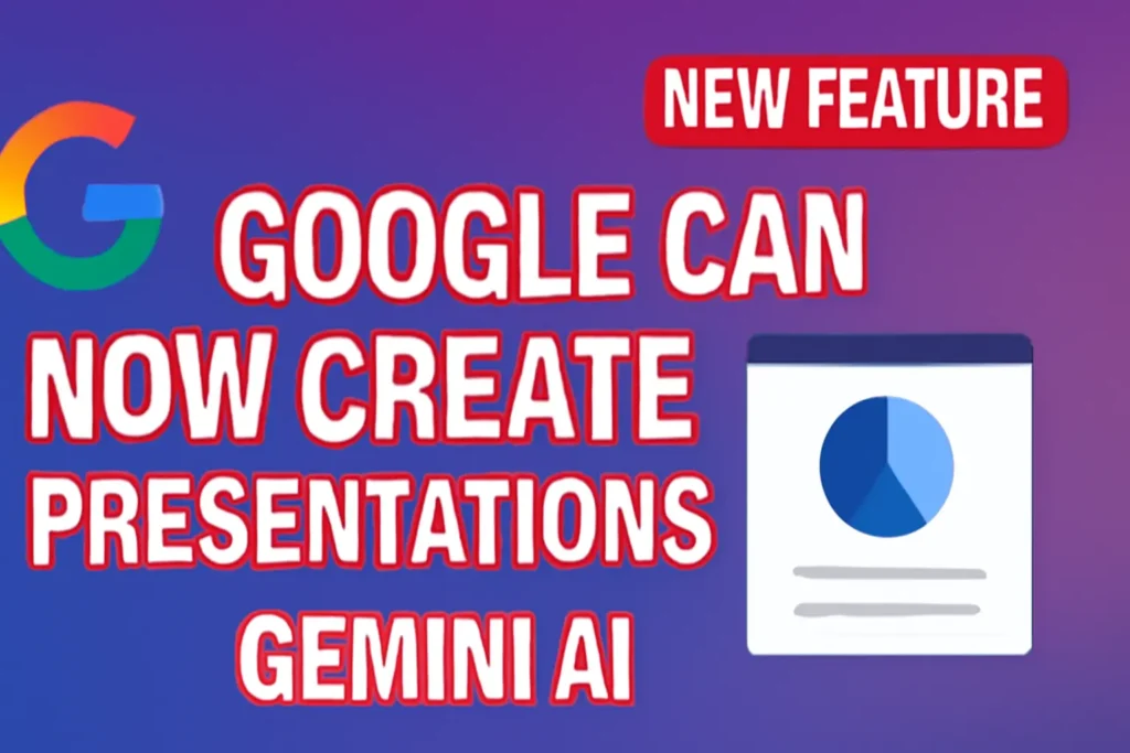 Google से प्रेजेंटेशन भी बनेंगे: Google का नया फीचर | Gemini AI Most Important New Update
