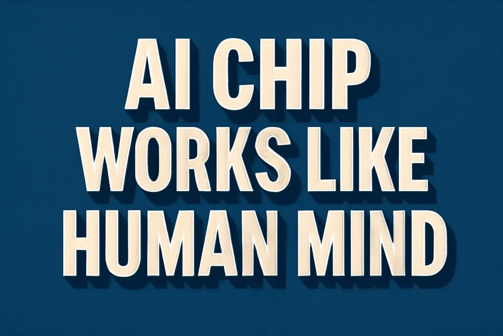 इंसानी दिमाग की तरह काम करेगी चिप, क्या है इसकी तकनीकी जानकारी और उपयोग | AI Cheap Work Like Human Mind New Update